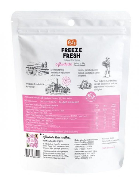 Pols Freeze Fresh Dried Ahududu - 2