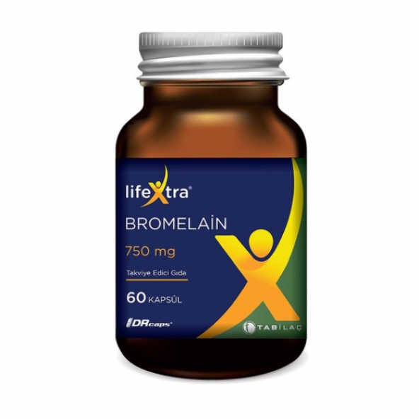 Lifextra Bromelain 60 Kapsül
