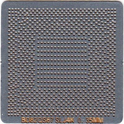 KALIP STENCİL BD82QS77 SLJ8B BD82QS67 SLJ4K 0.35 MM İŞLEMCİ KALIBI - Resim 2