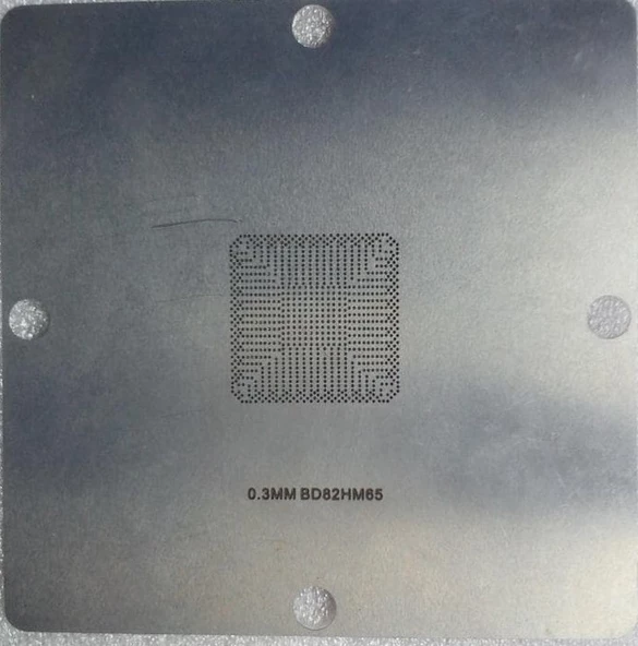 90X90 BD82HM65 KALIP STENCİL 0.35 MM - Resim 2