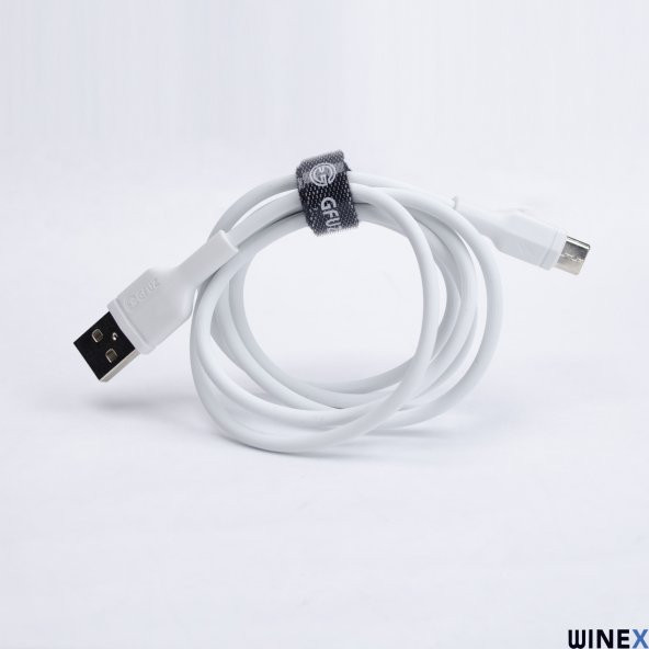 Winex CA58 2.4A UsbA to Type-C Data ve Hızlı Şarj Kablosu Beyaz - Resim 3