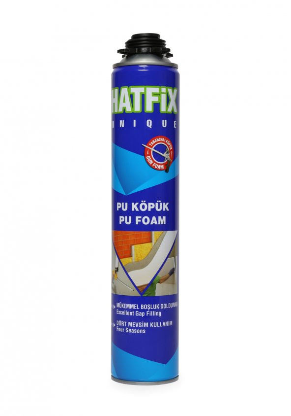 Hatfix Poliüretan Köpük 750Ml 840Gr Sprey -Tabancalı