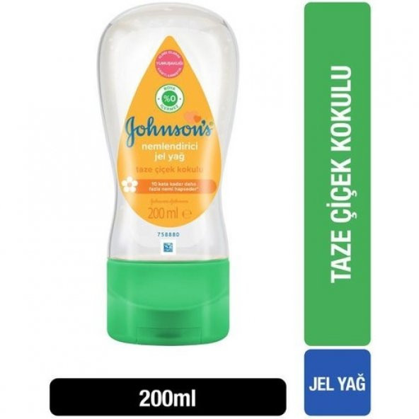 Johnson’s Nemlendirici Jel Yağ 200 ml