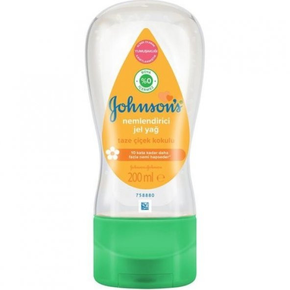 Johnson’s Nemlendirici Jel Yağ 200 ml - 2