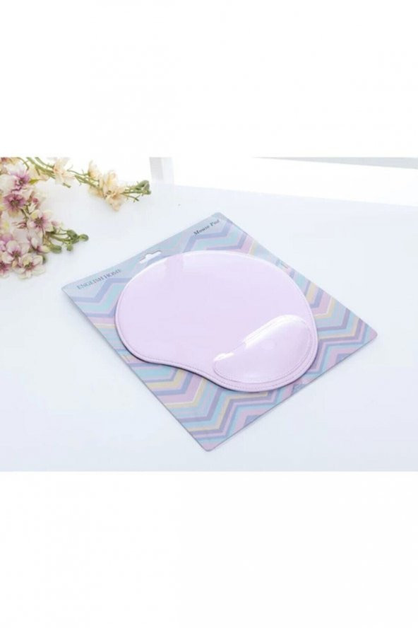 Rosy Days Yuvarlak Mouse Pad 26x1.6x23 Cm Lila