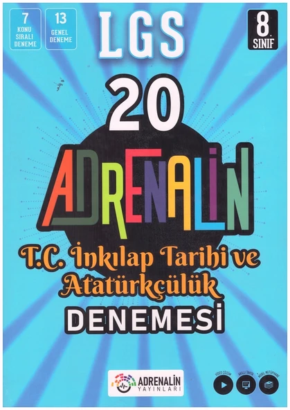ADRENALİN 8.SINIF İNK. TARİHİ 20 BRANŞ DENEMESİ