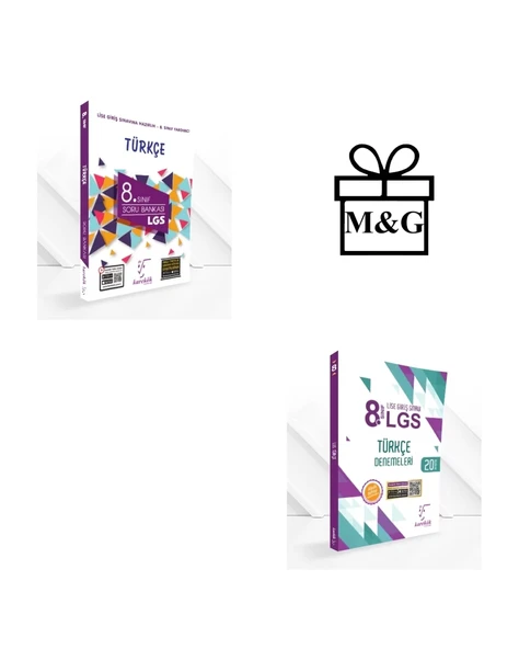 8.Sınıf LGS Türkçe Soru Bankası ve Deneme