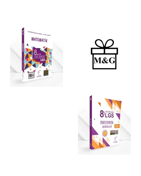 8.Sınıf LGS Matematik Soru Bankası ve Deneme ürün görseli