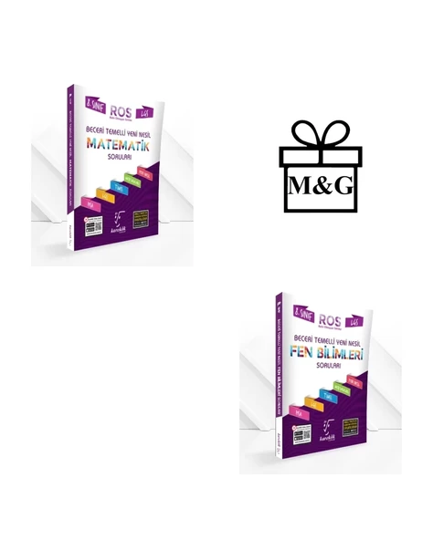8.Sınıf LGS ROS Matematik ve Fen Bilimleri Soru Bankası