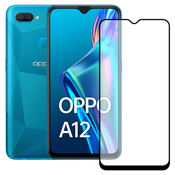 Bufalo Oppo A12 / A5s Ekran Koruyucu Seramik Mat Nano 9D Tam Kaplama
