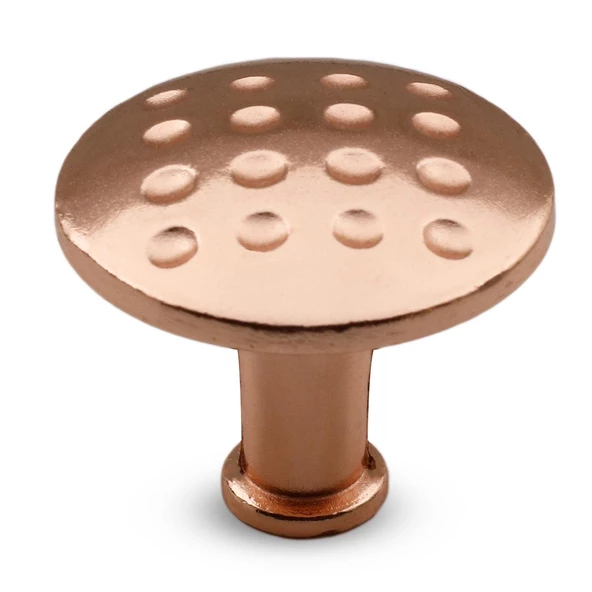 Big Düğme Kulp Mobilya Mutfak Çekmece Dolap Dolabı Kapak Kulpu Kulpları Kulbu Metal Bakır - Resim 6