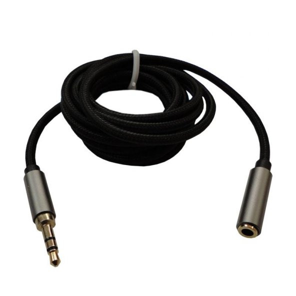 kulaklık aux uzatma kablosu 3.5mm stereo dişi-erkek kablo 1,5m S