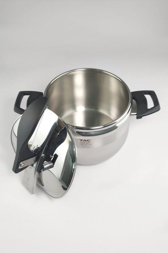 Taç Bengü Pro Düdüklü Tencere Siyah 6 Litre TAC-4623 - Resim 3