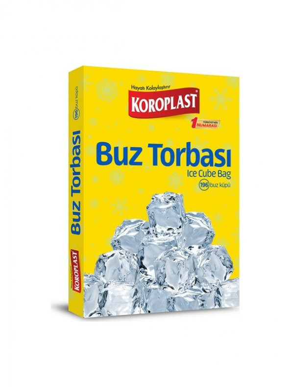 Koroplast Buz Torbası (196 Küp)