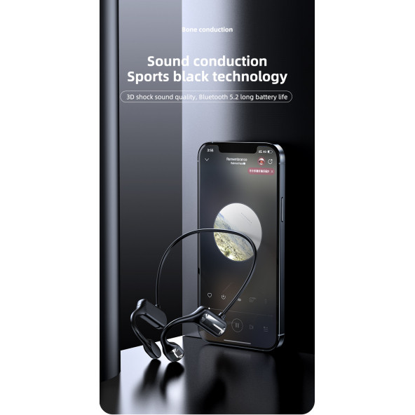 BL09 Kablosuz Bluetooth Kulaklık Siyah - 4