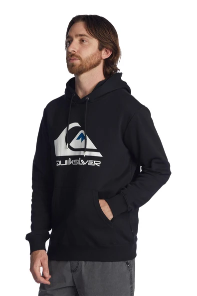 Quiksilver EQYFT04450 - Big Logo Hoodie Erkek Sweatshirt - Resim 10
