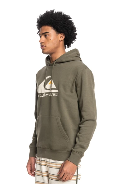 Quiksilver EQYFT04450 - Big Logo Hoodie Erkek Sweatshirt - Resim 3