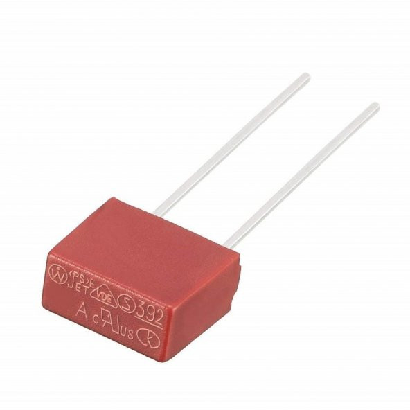 T1.0A 250V Kondansatör Tip Yavaş Darbe 392 Sigorta x 1 Adet (rf016)