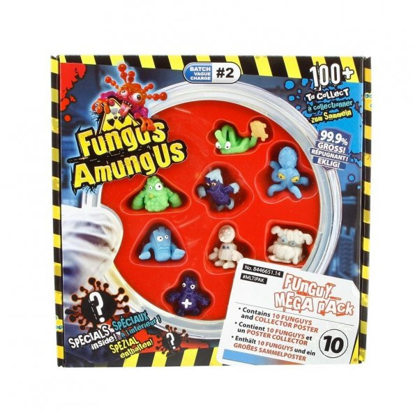 Fungus Amungus 10'lu Figür Set 2.Seri