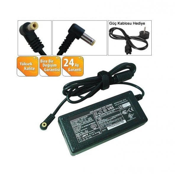 Retro  19V 3.42A 65W 5.5*2.5 Notebook Adaptör / RNA-DT01 - 2