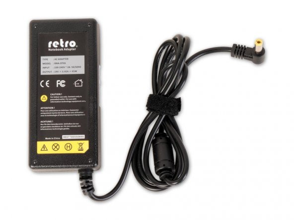 Retro  19V 3.42A 65W 5.5*2.5 Notebook Adaptör / RNA-DT01 - 4