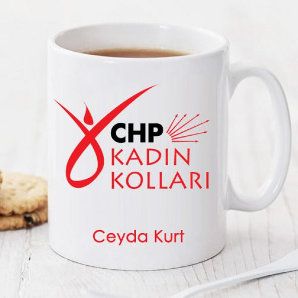 CHP Kadın Kolları Kişiye Özel Kupa Pi193