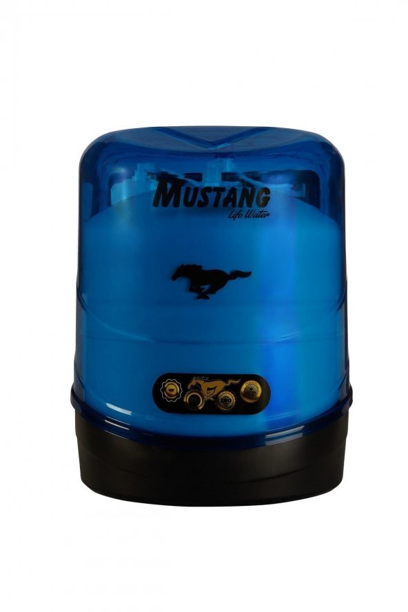 AQUAMUR Mustang Mavi Renk 14 Aşamalı Filtreli 12l Kapasiteli Anti Bakteriyel Tank Pompasız