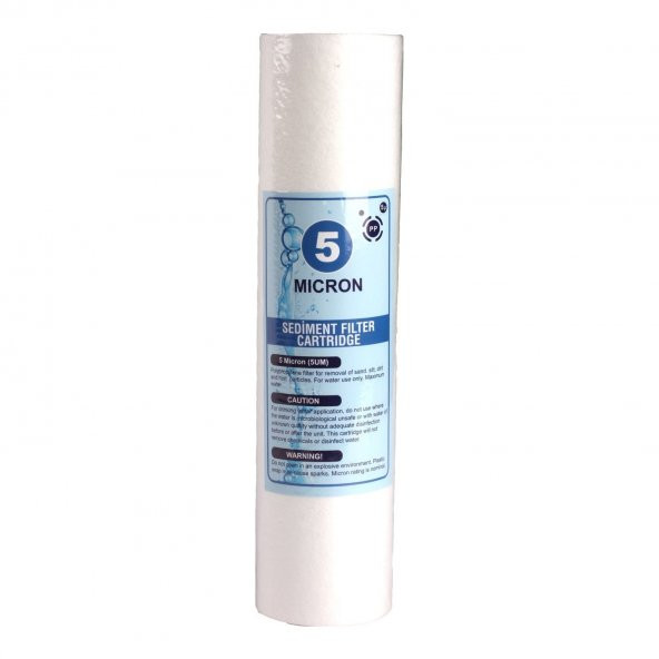 AQUAMUR   20" 5 MİCRON SEDİMENT FİLTRE 25 ADET