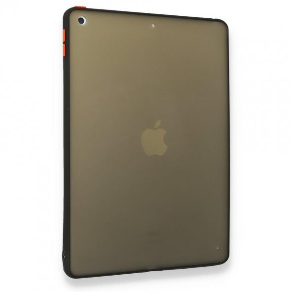 Ipad 7 ve 8. Nesil 10.2 Montreal Silikon Tablet Kılıfı Siyah