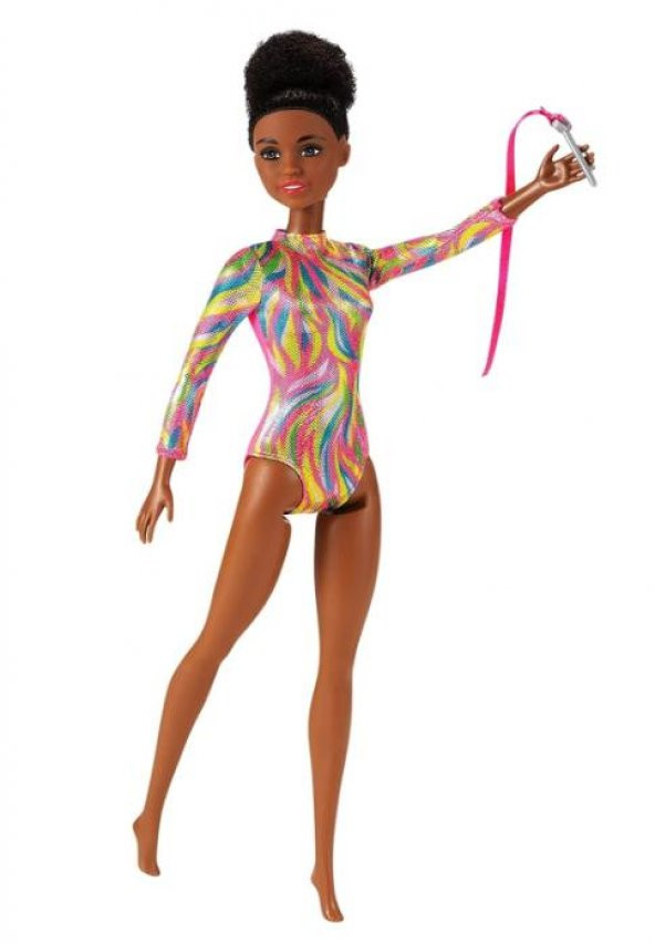 Barbie Meslekler Kariyer Bebekleri Jimnastikçi Barbie Bebek