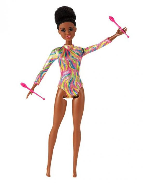 Barbie Meslekler Kariyer Bebekleri Jimnastikçi Barbie Bebek - 2