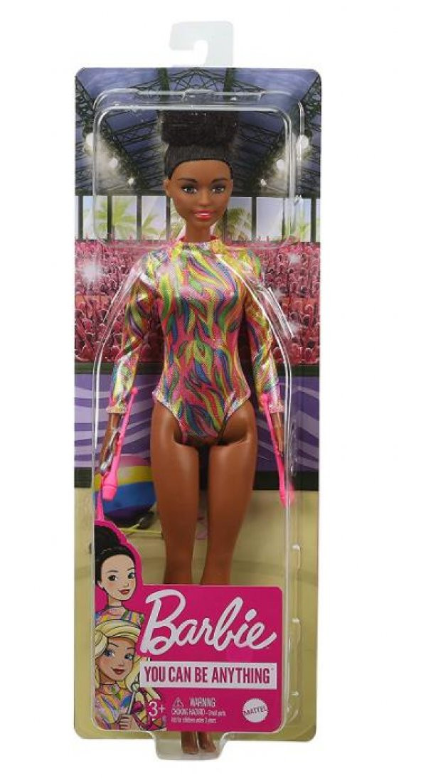 Barbie Meslekler Kariyer Bebekleri Jimnastikçi Barbie Bebek - 5