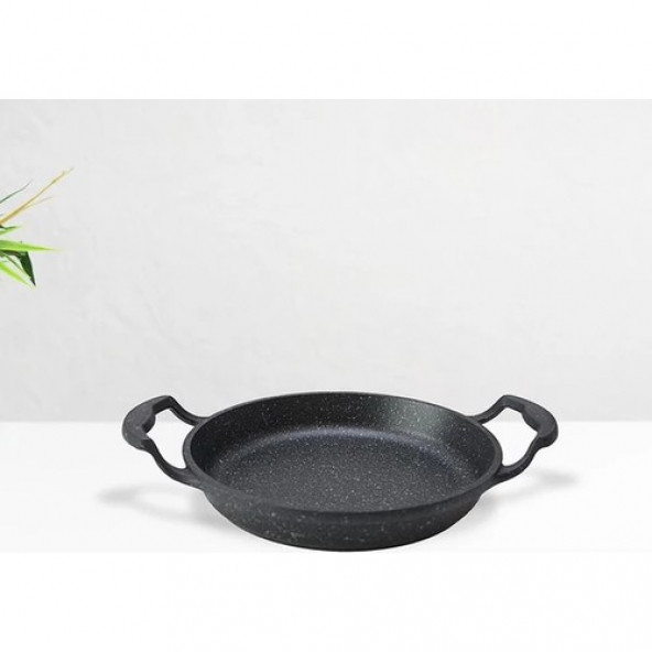 Elit Mutfak 22 cm Döküm Granit Omlet Sahan Tava