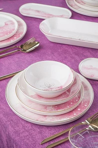 Acar Adore 27 Parça Yemek Takımı XSH-21-0490 - 3