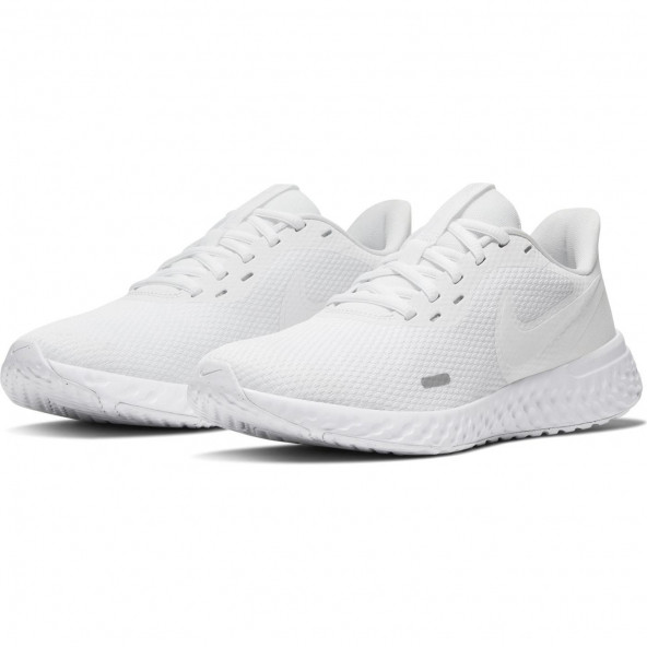 Nike Revolution 5 Beyaz Günlük Spor Yürüyüş Koşu Ayakkabısı - 2