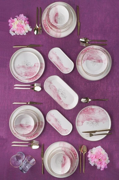 Acar Adore 27 Parça Yemek Takımı XSH-21-0490 - 5