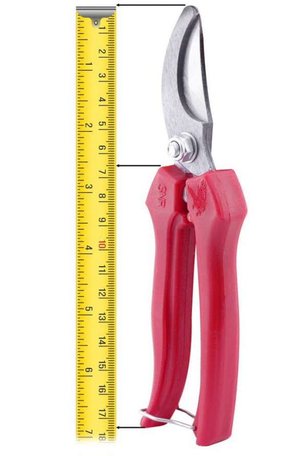 Akman Bağ Bahçe Bitki Üzüm Narenciye Dal Budama Makası Eğri Uçlu - 4