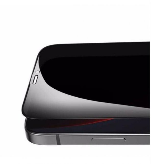 İphone14 Pro Hayalet-Privacy 10D Cam Ekran Korucucu - Resim 5