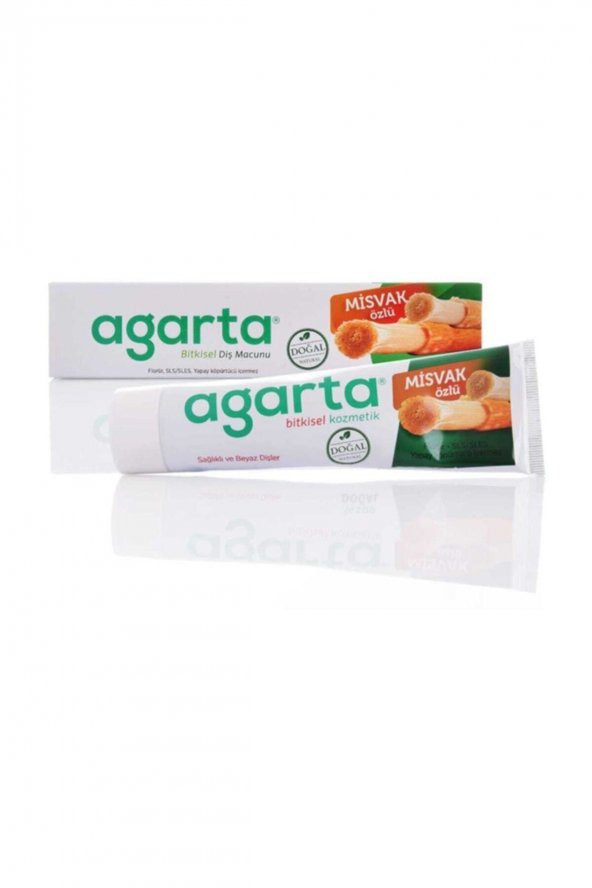 Doğal Florürsüz Diş Macunu Misvak Özlü 100 Ml