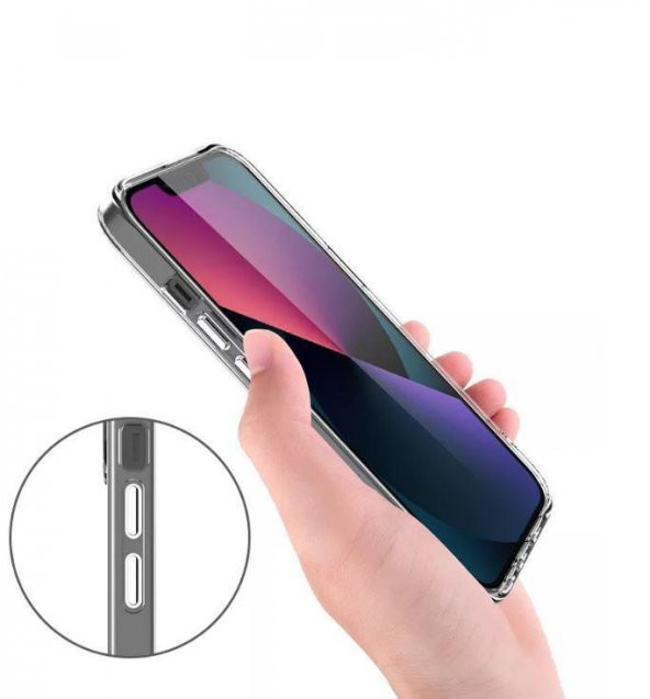 İphone 14 Plus Space Şeffaf Kapak&Kılıf - Resim 6