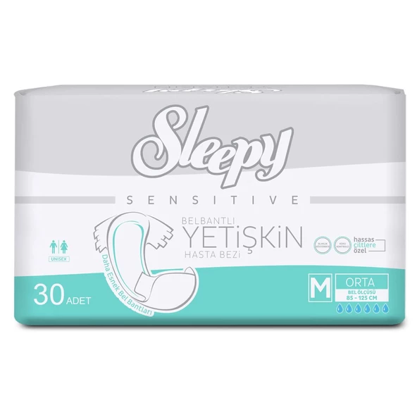 Sleepy Medium Yetişkin Hasta Bezi 30 Adet - 2