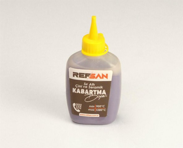 Kabartma Boyası 100 Gr Mor ürün görseli