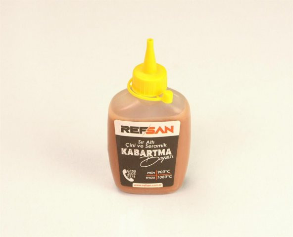 Kabartma Boyası 100 Gr Açık Kahve