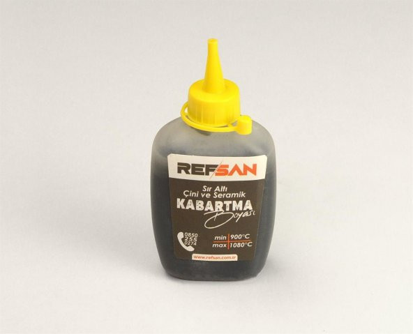 Kabartma Boyası 100 Gr Siyah ürün görseli