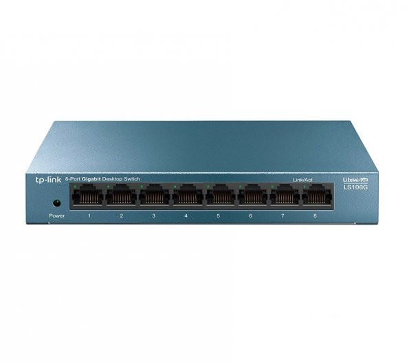 Tplink LS108G  8 Port 101001000Mbps Masaüstü Ethernet Switch