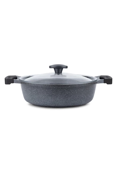 ThermoAD | Karnıyarık Tenceresi | Graneu Serisi | Gri | 26 cm - 2