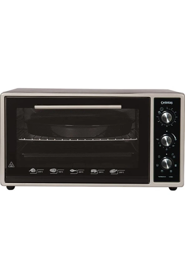 Çetintaş CMXF5 Inox Maxi Fırın
