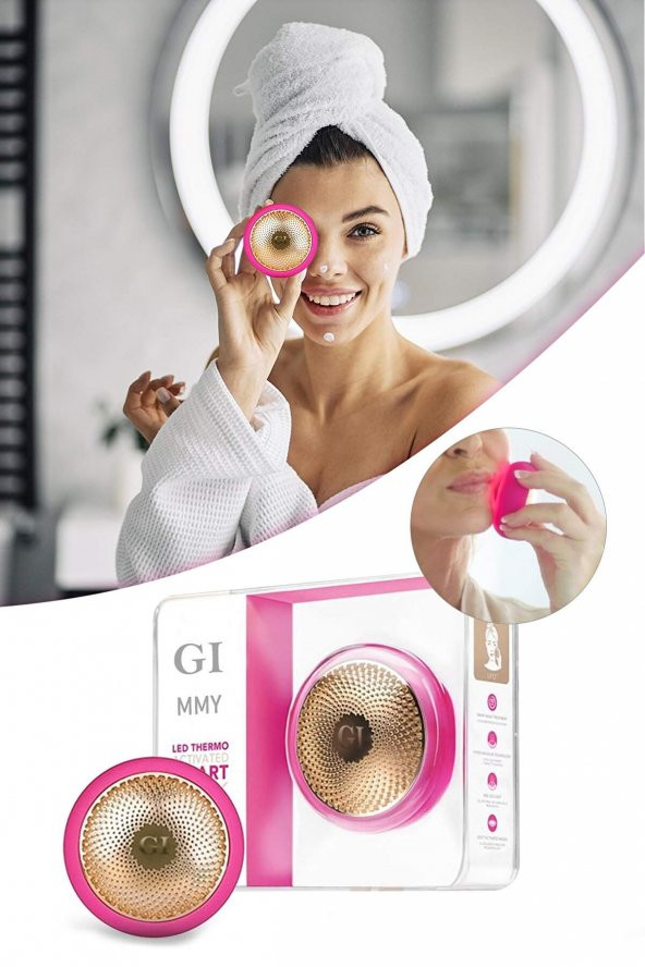 Gi Mask Ultrasonik Maske Uygulama Cihazı | Akıllı Peeling Yüz Maske Masaj Cihazı - 1