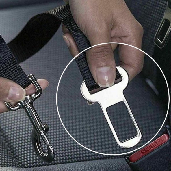 1 Adet Kedi Köpek İçin Araba Emniyet Kemer Tokası - 4