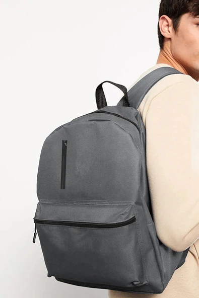 Bagorama HUNT Unisex Kumaş Günlük ve Okul Sırt Çantası - 11